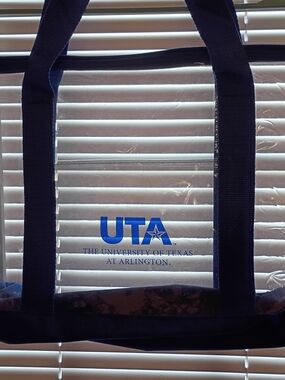 🐎UTA The University of Texas at Arlington Clear Stadium Tote Bag in Blue💙